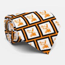 Bulls Team Mascot Fußball Necktie