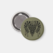 Bullschädel Magnet (Vorderseite/Rückseite)