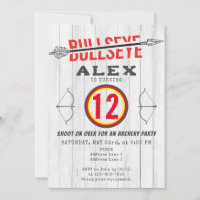 Bullseye Bow & Arrow Archery Tween Party