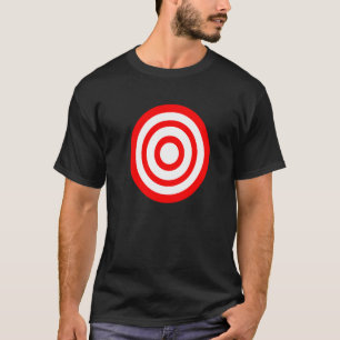 Bullseye Britische Rundscheibe Dart Board Bulls Ey T-Shirt