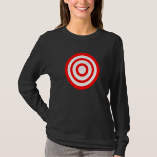 Bullseye-Britische-Rundscheibe-Dartscheibe-Bulls-E T-Shirt