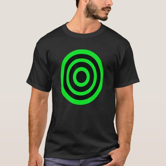 Bullseye British Roundel Dart Board Bulls Eye T-Shirt (Vorderseite)