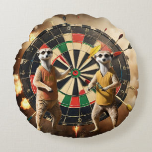 Bullseye Burrow: Meerkat Dart League, Rundes Kissen