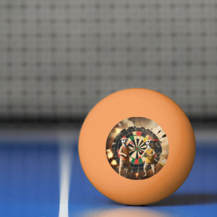Bullseye Burrow: Meerkat Dart League, Tischtennisball