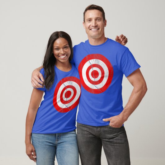 Bullseye Dart Board Dartboard Ziel RAF Stiere T-Shirt (Unisex)