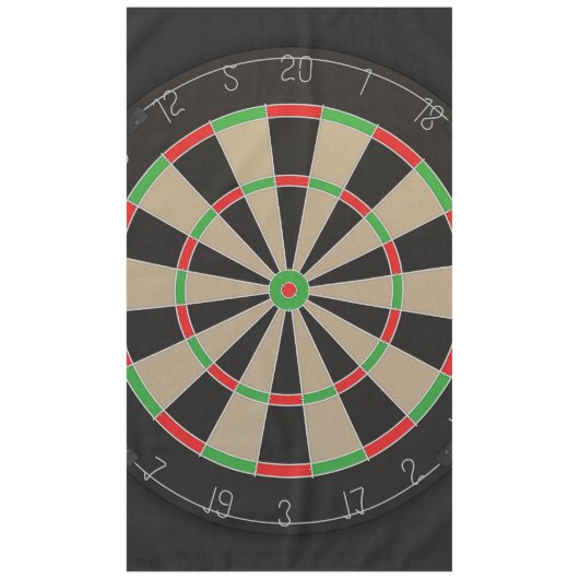 Bullseye Dart Dartboard Lover Sporty Special Tischdecke (Vorderseite)