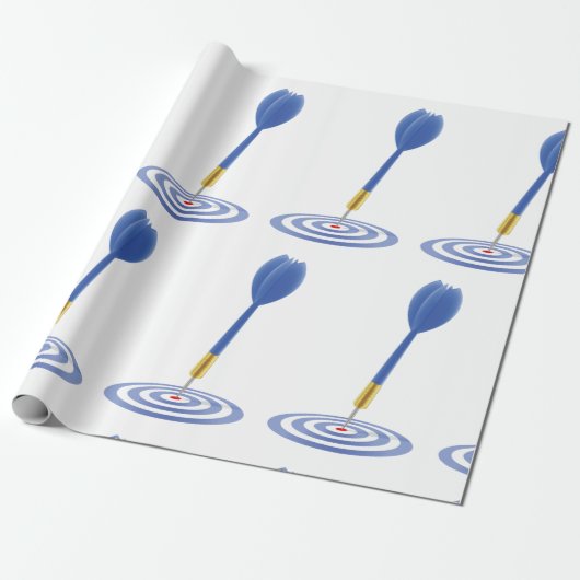 Bullseye Dart Geschenkpapier (Ungerollt)