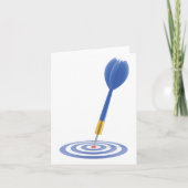 Bullseye Dart Karte (Vorderseite)