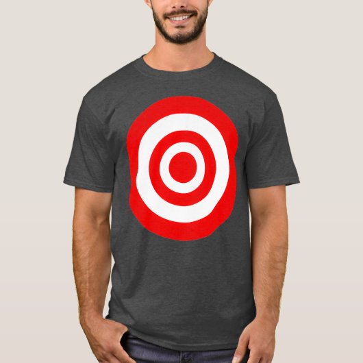 Bullseye-Dart-Mainboard T-Shirt (Vorderseite)