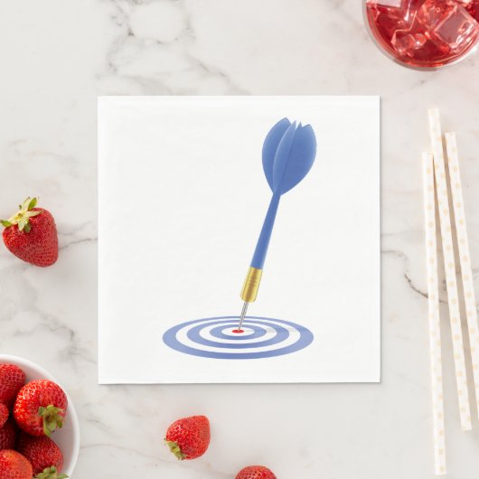 Bullseye Dart Serviette (Beispiel)