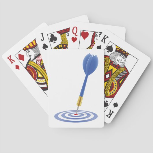 Bullseye Dart Spielkarten (Rückseite)