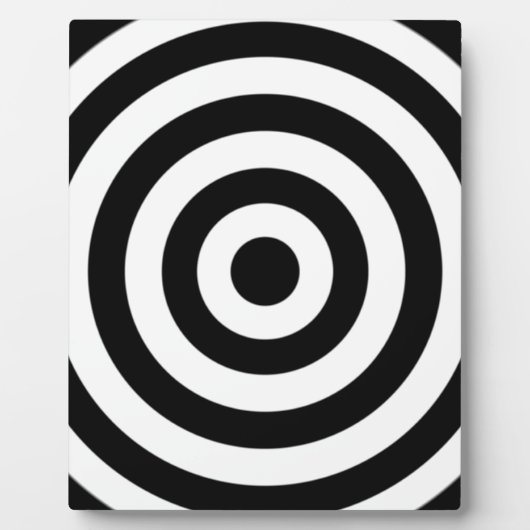 Bullseye Design Fotoplatte (Vorderseite)