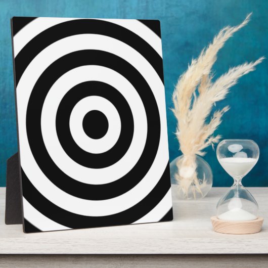 Bullseye Design Fotoplatte (Seite)