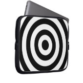 Bullseye Design Laptopschutzhülle (Vorne Rechts)