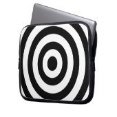 Bullseye Design Laptopschutzhülle (Vorderseite Links)