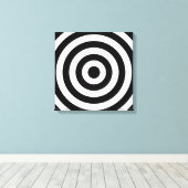 Bullseye Design Leinwanddruck (Insitu (Holzboden))