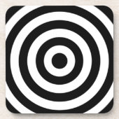 Bullseye Design Untersetzer (Vorderseite)