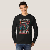 Bullseye Grandpa Bowman Bow Arrows Archery Grandet T-Shirt (Vorne ganz)