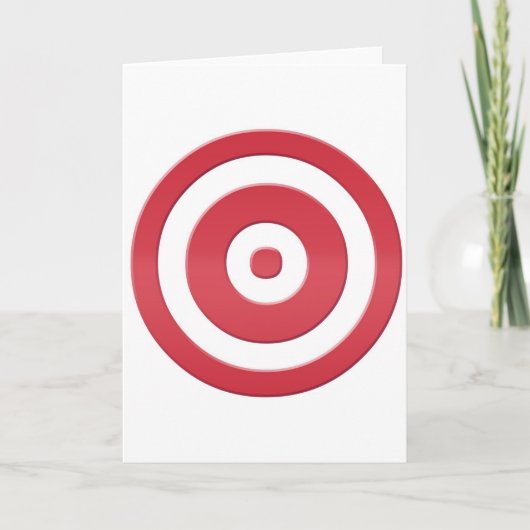Bullseye Karte (Vorderseite)