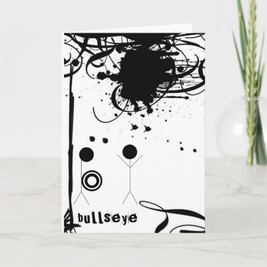 Bullseye-Karte Ankündigung (Vorderseite)