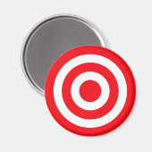 Bullseye Magnet (Vorderseite/Rückseite)