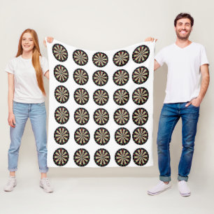Bullseye-Muster für Dartboards, mittelfläschchen Fleecedecke