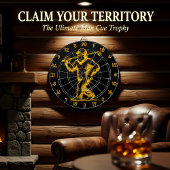 Bullseye oder Bust: Bigfoot Style Dartscheibe