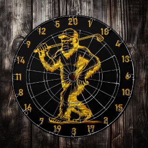 Bullseye oder Bust: Bigfoot Style Dartscheibe