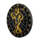 Bullseye oder Bust: Bigfoot Style Dartscheibe (Vorderseite rechts)