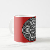 Bullseye Red Kaffeetasse (Vorderseite Links)