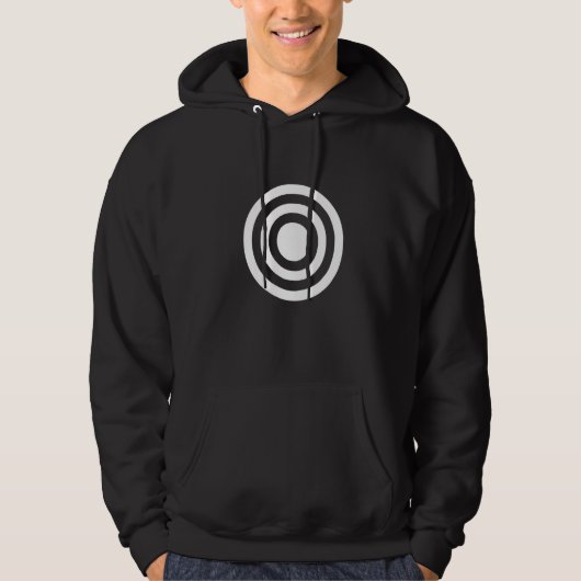 Bullseye-Symbol Hoodie (Vorderseite)