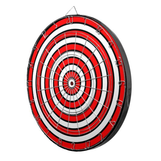 Bullseye Target Practice - Darboard Dartscheibe (Vorderseite rechts)