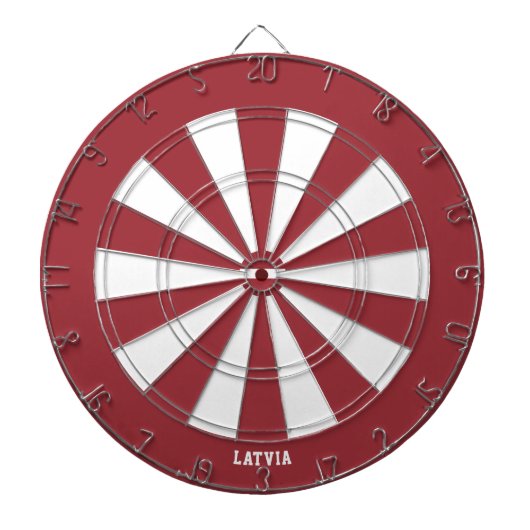 Bullseye von Lettland Dartscheibe (vorne)