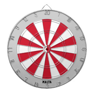 Bullseye von Malta Flag Patriot Dartscheibe