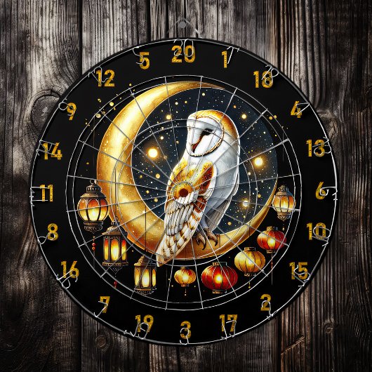 Bullseye von Mondlicht: Stehendes Ziel Dartscheibe