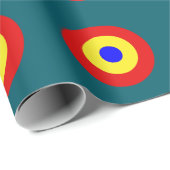 Bullseye-Ziel Geschenkpapier (Rolleneckpunkt)