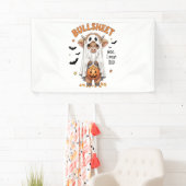 Bullsheet Highland Cow Funny Ghost Banner (Insitu)