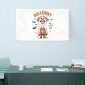Bullsheet Highland Cow Funny Ghost Banner (Messeveranstaltung)