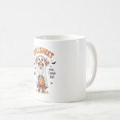 Bullsheet Highland Cow Funny Ghost Kaffeetasse (VorderseiteRechts)