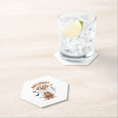 Bullsheet Highland Cow Funny Ghost Untersetzer (Vor Ort)