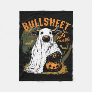 Bullsheet Moo I Gemein Boo Fleecedecke