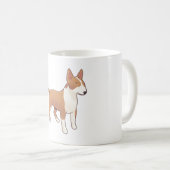 Bullterer Magie Kaffeetasse (VorderseiteRechts)