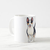 Bullterer Magie Kaffeetasse (Vorderseite Links)