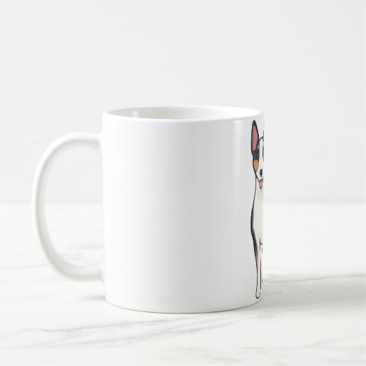 Bullterer Magie Kaffeetasse (Links)