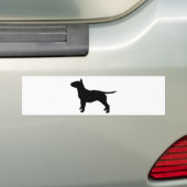 Bullterrier Autoaufkleber (Auf Auto)