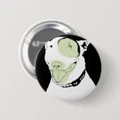 Bullterrier Button (Vorne & Hinten)