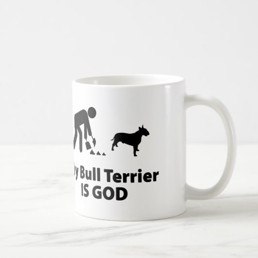 Bullterrier Kaffeetasse (Rechts)