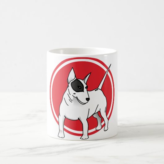 Bullterrier Kaffeetasse (Mittel)
