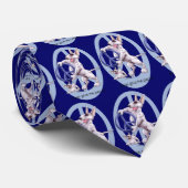 Bullterrier Krawatte (Gerollt)