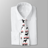 Bullterrier Krawatte (Gebunden)